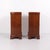 A pair of bedside tables in mahogany from the 1920s with curved front and hand-polished surface. Classic design with an...
