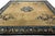Antique Chinese Imperial-Style Dragon & Fretwork Wool Rug With Indigo Accents For Sale - Image 4 of 12