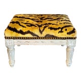 French Louis XVI Stool For Sale