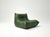 Green Togo Sofa Set in Green Leather by Michel Ducaroy for Ligne Roset, Set of 5 For Sale - Image 8 of 13