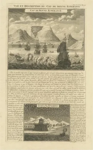 Chatelain, Two Views of the Cape of Good Hope, Print