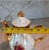 Off-white 1950s Gna Hand Painted Victorian Courtship Iridescent Fine Porcelain Tea Pot For Sale - Image 8 of 9