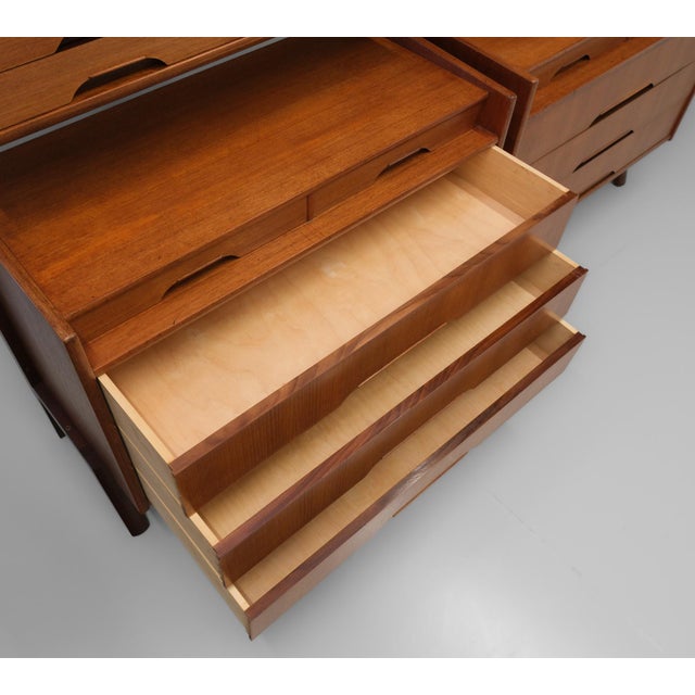 Norwegian Modular Shelving System in Teak, 1960s, Set of 11 For Sale - Image 14 of 18