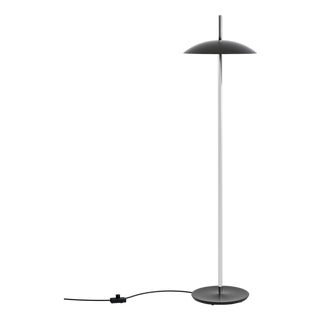 Signal Floor Lamp / Reading Light, Black & Nickel, by Souda, Modern, Minimal, Plug In For Sale