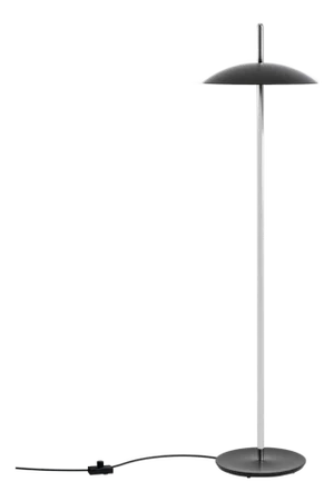 Signal Floor Lamp / Reading Light, Black & Nickel, by Souda, Modern, Minimal, Plug In