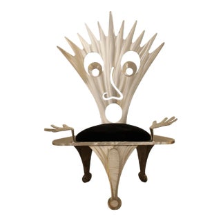 The Christopher Royal Collection, Rockledge Design Studio 'Exclamation' Aluminum Armchair For Sale