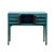 Distressed Blue Lacquer 6 Drawers Narrow Slim Console Foyer Side Table For Sale - Image 4 of 10