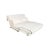 Multy Fabric Three-Seater White Cream Sofa Bed by Ligne Roset For Sale - Image 5 of 12