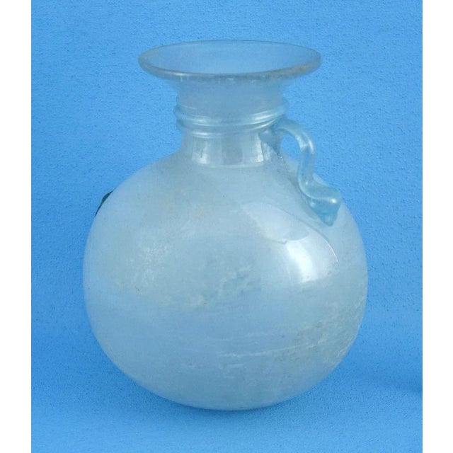 Glass Modern Murano Glass Vase attributed to Seguso Vetri d'Arte, Italy, 1960s For Sale - Image 7 of 14