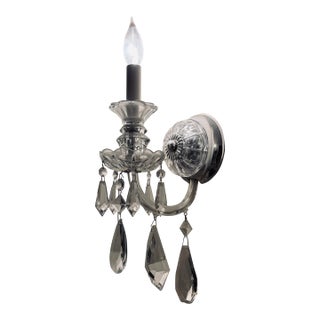 Vintage Schonbek Crystal Sconce Chandelier- Each With an Ownership Document - 4 Available For Sale