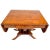 19th Century German Biedermeier Period Drop Leaf Walnut Table For Sale - Image 4 of 10