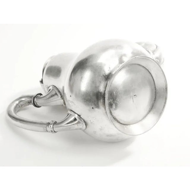 Metal Biedermeier Jug from Henniger, Poland, 1890s For Sale - Image 7 of 11