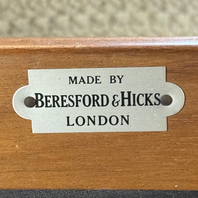 Mid-Century Modern Mohair Dining Chairs by Beresford & Hicks, c.1950s For Sale - Image 6 of 6