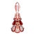 Limited Edition Commemorative Hermes Crystal Perfume Decanter & Stopper Made by Saint Louis Numbered #087/400 For Sale