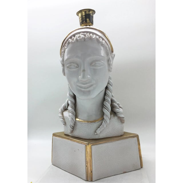 1950s Ceramic Table Lamp, 1950s For Sale - Image 5 of 5