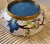 Mid 20th Century Vintage Chinese Cloisonne Enamel Bowl With Bluebird and Cherry Blossoms For Sale - Image 5 of 9