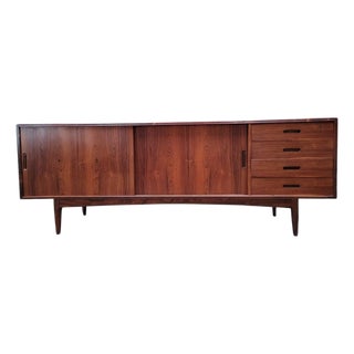Danish Modern Rosewood Credenza For Sale