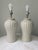 Ceramic Vintage Basket Weave Ginger Jar Table Lamps For Sale - Image 7 of 7