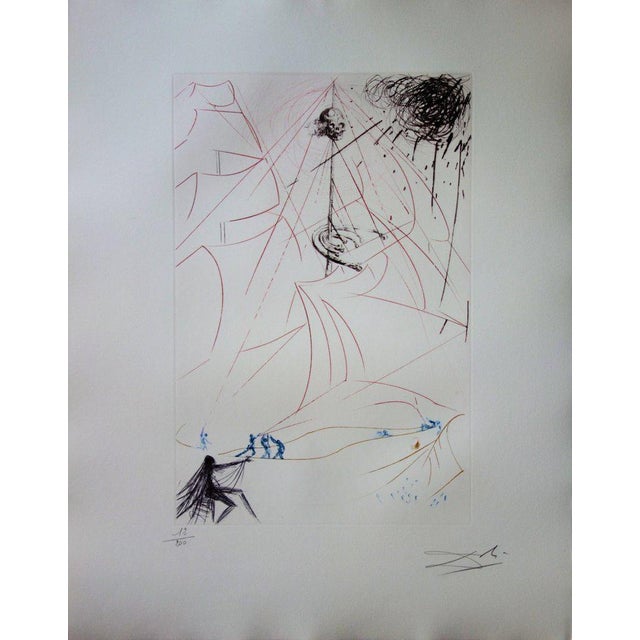 Salvador Dali, Le Vaisseau fantôme Hommage à Wagner, Lithograph For Sale - Image 7 of 7