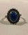 Vintage Navajo Lapis Lazuli Sterling Ring (Size 7.75) For Sale - Image 10 of 11
