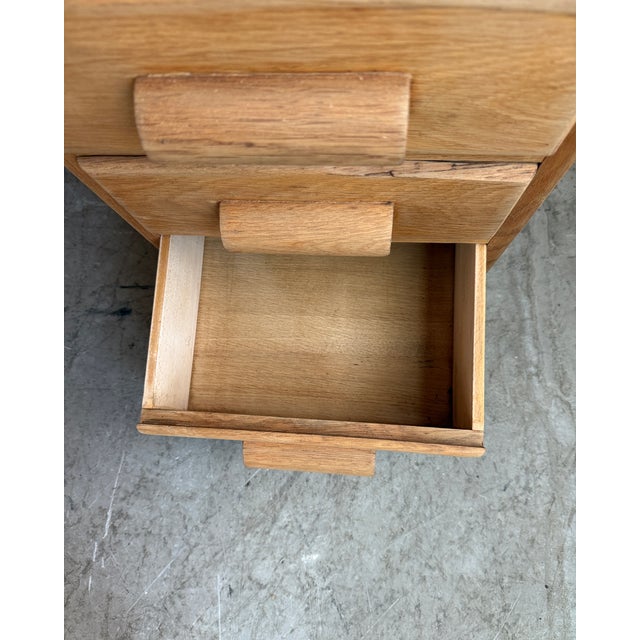 1950s Renovated Semi-Ministers Desk, 1950s For Sale - Image 5 of 17