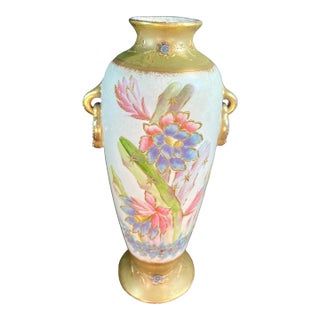 Antique Royal Bonn (Germany) Hand Painted Porcelain Vase For Sale