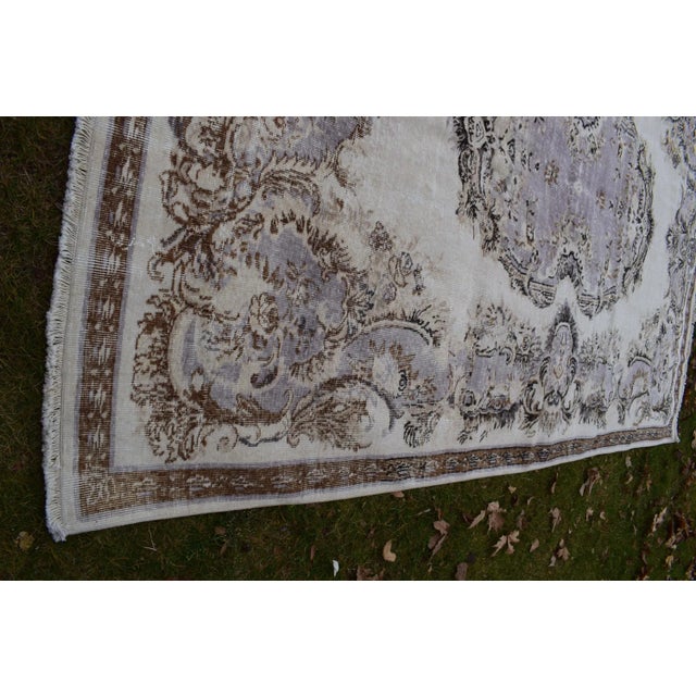 Vintage Oversize Turkish Area Rug - 6'11" X 10'4" For Sale - Image 11 of 13