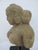 Stone Apsara Celestial Deity Carved Stone India Hindu Bust Sculpture Statue on Stand For Sale - Image 7 of 12