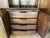 Vintage Spanish Baroque Revival Cabinet | Bonnet Pediment | Reeded Columns For Sale - Image 9 of 12