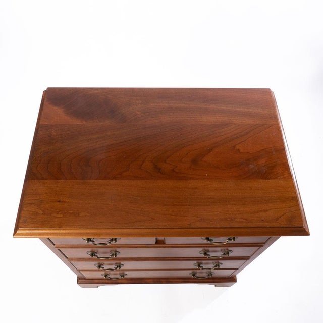 Stickley cherry chest made in the USA. Great for a night table. Five dovetailed drawers.