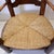 Brown Ladder Back Armchair in Oak and Rush Seat from Charles Dudouyt, France, 1940s, Set of 2 For Sale - Image 8 of 15