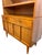 Wood Vintage Mid Century Modern Hutch Bookcase Cabinet For Sale - Image 7 of 9