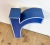 1970s Vintage Blue Plastic Illuminated Letter R, 1970s For Sale - Image 5 of 14