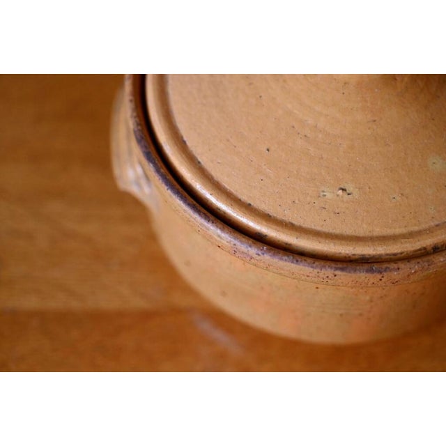 Round Covered Tureen in Glazed Earthenware, 1930s For Sale - Image 10 of 11