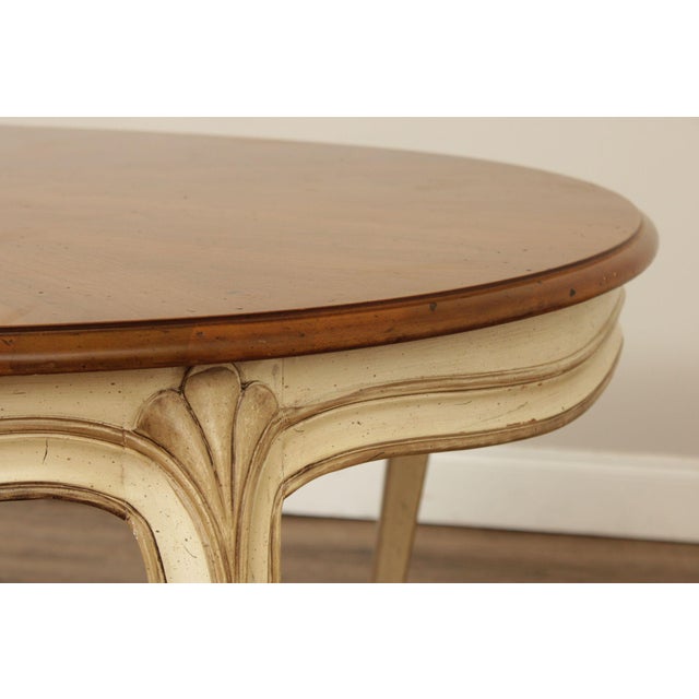 Henredon French Provincial Style Expandable Dining Table For Sale - Image 12 of 12