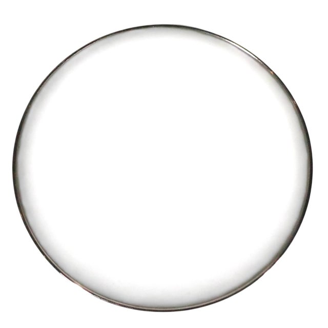 Mid 20th Century Service for 8 Rosenthal Evensong Mid Century Evensong Silver Rom Fine China For Sale - Image 17 of 18