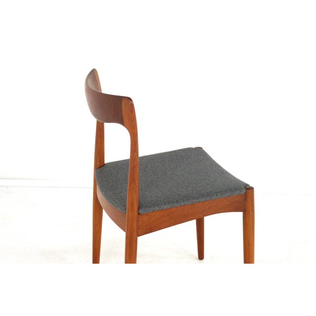 Brown Chairs by Arne Vodderr for Vamo Møbelfabrik, 1960s, Set of 6 For Sale - Image 8 of 14