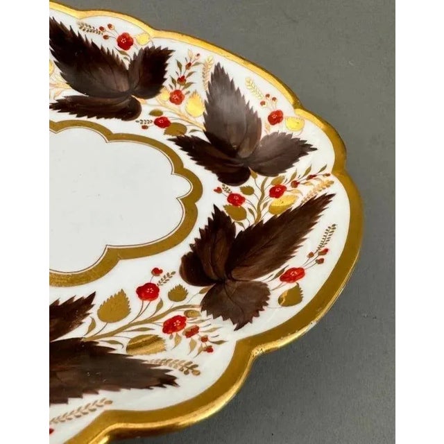 Priced Each! Antique Worcester Early 19C Barr Flight & Barr English Porcelain Platter C.1810. Only one left.