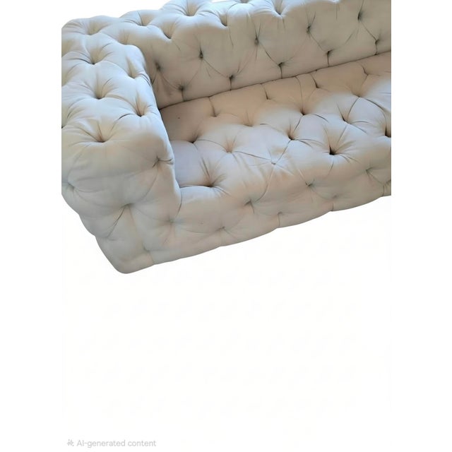 Restoration Hardware / RH Soho Tufted U-Chaise Sectional Selling an authentic Restoration Hardware / RH Soho Tufted...