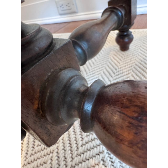 Pair of Antique 19th Century English Upholstered Foot Stools For Sale - Image 13 of 15