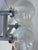 Metal Mid-Century Art Glass Hotel Wall Light, 1970s For Sale - Image 7 of 12