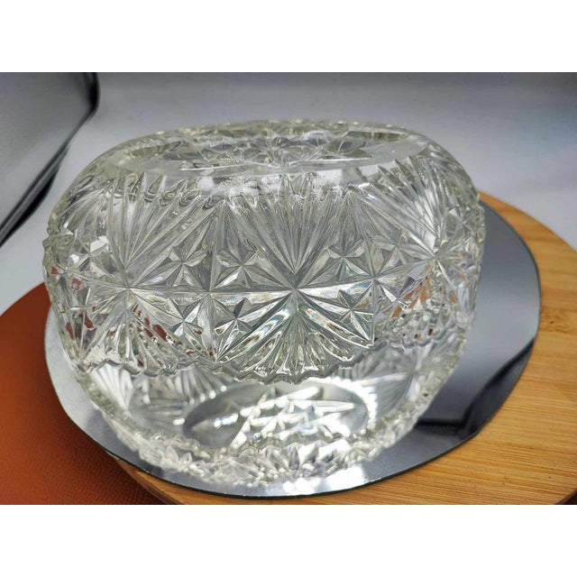 1970s Glass Bowl from Polish Hortensja Glassworks, 1970s For Sale - Image 5 of 8