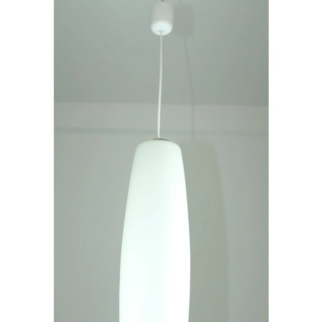 Opaline Glass Pendant Lamp from Rupert Nikoll, 1950s For Sale - Image 6 of 7
