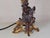 Antique Victorian Rococo Revival French Bronze Harpist Candelabra Table Lamp, 1870s For Sale - Image 5 of 18