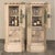 Gothic Pair Rustic Gothic Revival Oak Corner Wine Cabinets ~ Vitrines For Sale - Image 3 of 17