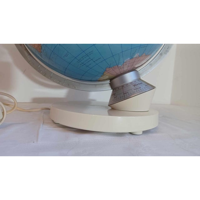 Earth Globe Lamp from Columbus Verlag Paul Oestergaard, Berlin and Stuttgart, 1972 For Sale - Image 16 of 18