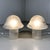 Vintage Glass Mushroom Table Lamps from Peill & Putzler, 1970s, Set of 2 For Sale - Image 9 of 18