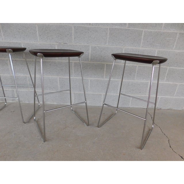 Laine Barstools by Dafne Koz for Bernhardt - Set of 4 For Sale - Image 13 of 17