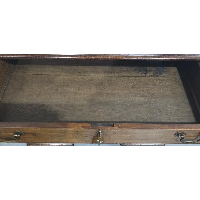 Antique Georgian Mahogany Desk, 1750 For Sale - Image 16 of 18