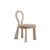 Textile Mary II Dining Chairs with Wood or Lacquered Legs by Ottiu, Set of 4 For Sale - Image 7 of 8
